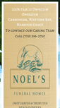 Mobile Screenshot of noelsfuneralhome.com
